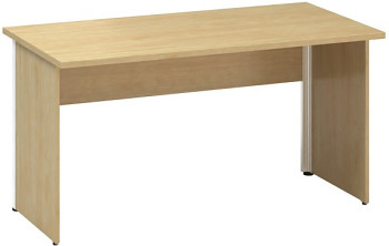 Kancelářský psací stůl CLASSIC A, 1400 x 700 mm, divoká hruška
