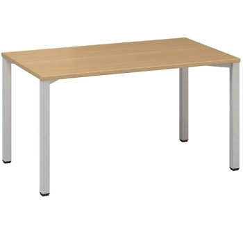 Kancelářský psací stůl CLASSIC B, 1400 x 800 mm, buk