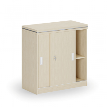 Skříň zasouvací ARRISTO LUX, 800 x 400 x 836 mm, bříza
