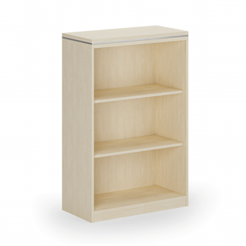 Kancelářský regál ARRISTO LUX, 800 x 400 x 1236 mm, bříza