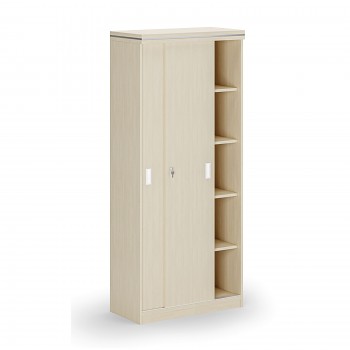 Skříň zasouvací ARRISTO LUX, 800 x 400 x 1836 mm, bříza