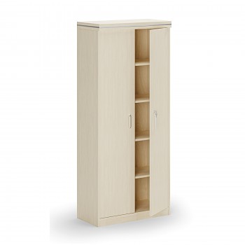 Kancelářská skříň ARRISTO LUX, 800 x 400 x 1836 mm, bříza