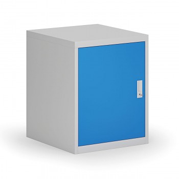 Závěsná dílenská skříňka ke stolu G8, 560 x 600 x 700 mm, modrá