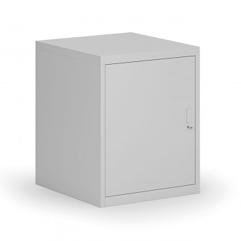 Závěsná dílenská skříňka ke stolu G8, 560 x 600 x 700 mm, šedá